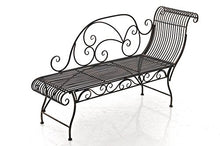 Panchina stile romantico Winnipeg ferro 156cm ~ colore bronzo