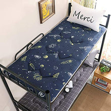 JIARUN Giapponese Pavimento Futon Coprimaterasso,Addensare Tatami Opaco Sleeping Pad Pieghevole Roll Up Ciboerasso Topper per Dorm Bambini Pavimento Cibo Letto Cuscino