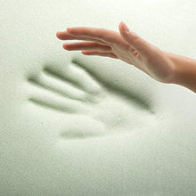 ZINUS Coprimaterasso in memory foam al tè verde | 140 x 190 cm | OEKO-TEX | Per materassi, letti e divani