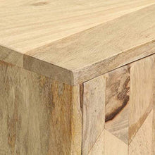Governo del cassetto di archiviazione Mobile con cassetti Comodino for Soggiorno Camera da Letto 75x35x75 cm Solid Mango Legno Hyococ