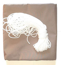 Hecht Paravento per balcone, 6 x 90 cm, marrone, con cordino, 300820102-HE