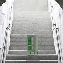 Comodino LHY- comodino in metallo a forma di comodino semplice e durevole e pratico (colore: verde)