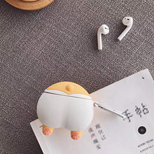 Hemobllo Compatibile con airpods Custodia Auricolari Custodia Protettiva Custodia Auricolare in Silicone Compatibile per airpods (Giallo)