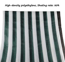 Rete ombreggiante Rete di Schermatura A Strisce Resistenti Ai Raggi UV 90% A 8 Pin con Occhielli per Copertura di Piante da Fiore, Piscina, Ripari da Patio, Serra (Dimensioni : 3x8M)