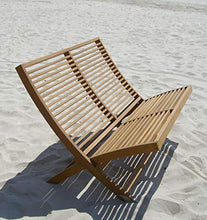 INTERBUILD REAL WOOD Divano Stockholm 120 cm, Oliato Teak Dorato
