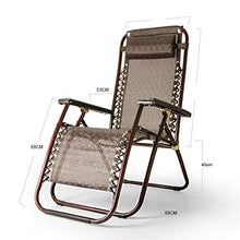 Poltrona Relax, pieghevole e regolabile, sedia a sdraio, reclinabile, adatta per esterni, cortile, spiaggia, piscina, terrazza, giardino, ecc.