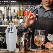 Dibiao Shaker in Acciaio Inossidabile da 500 Ml per Cocktail Shaker Resistente Adatto per Preparare Cocktail di Caffè con Ghiaccio