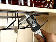 GJSN Portabici per Vino, Sospensione Bianca 5 per la Maior Parte Degli Occhiali Cornice in Acciaio Verniciato,30 * 22.5 Cm,30 * 22.5 Cm.