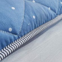 HUOLEO Addensare Materassi, Futon Topper Tatami Antiscivolo Pieghevole Hemming Fascia Elastica per Camera da Letto-B-90X200centimetro