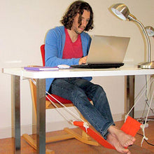 FairOnly Orange - Poggiapiedi per scrivania, per casa, ufficio, colore: Arancione