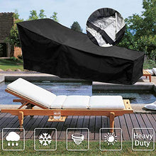 HTLLT Copertura per Sdraio Copertura per Lettino da Giardino Esterno Protezione Antivento E UV Protezione per Mobili da Giardino in Rattan 210D Tessuto Oxford