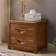 XUSHEN-HU Legno Solido Comodino Cinese Moderna Camera da Letto Principale Locker, Materiale: Legno, Colore: Colore Noce.