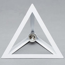 E27 Sospensione Gabbia Lampadario Metallo Retrò Lampada a Sospensione Creativo Lampadario a Soffitto(Bianco)