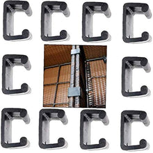 mobilia esterna del patio clip di vimini divano clip di plastica sedia mobili clip collegamento divano da giardino 10pcs 6CM