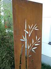 Zen Man - Paravento con motivo in bambù naturale