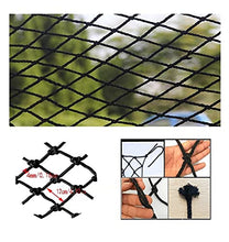 WaiMin Ringhiera da esterno for bambini Rete di sicurezza Rete da recinzione Scale Rete anticaduta Protezione for bambini Rete da calcio Decorazione da rete Rete da appendere Abiti Ristorante Bar Nero