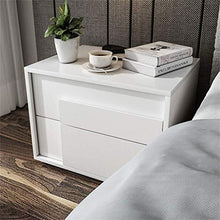 FTFTO Accessori per la casa Comodino Mobiletto portaoggetti Comodino Dipinto Cassetto portaoggetti Moda Cassettiera Mobili Camera da Letto Nero