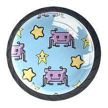 Wetia Stella Robot Viola per la Cucina di casa Armadio Armadio Armadio Nero 3,5 x 2,8 cm