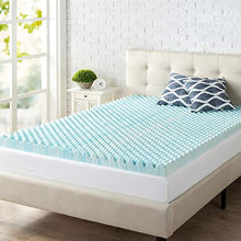 Zinus Swirl Gel Memory Foam Topper, 180 x 200 x 7,62 cm