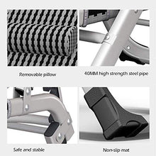 FGA Sedia a Sdraio Pieghevole Chaise Longue Pieghevole Resistente con Cuscino e Cuscino