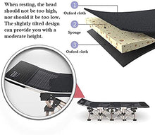 CDFC Pieghevole reclinabile Sole Lettino Giardino Camping Bed Sedia Accompagnatore Bed Letto Sun Regolabile in TextOline