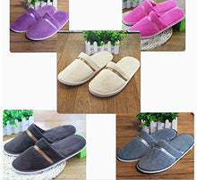 Black Temptation Pantofole monouso per Hotel Spa/Pantofole monouso da 5 Paia, Viola