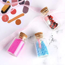 6pcs 20ml bottiglia di vetro con sughero, bottiglie di stoccaggio per liquidi.