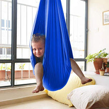 WCX - Amaca elastica per interni e interni, per yoga, regolabile, con autismo, ideale per integrazione sensoriale