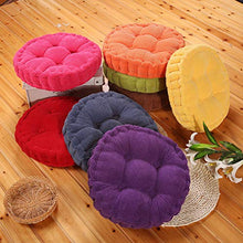 Morbuy Cuscino Soffice Rotondo da Pavimento Divano, Cuscino per Sedia Interno Meditazione ed Divano Camera da Letto Decorazione Domestica (45cm/ 18”, caffè)