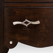 Shop Chic Arredo Bagno in Legno Classico Noce Arte povera 105 cm lavabo pensile