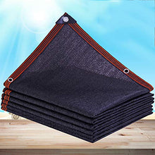 WQZF Rete Ombreggiante Nera Criptata Multifunzionale, Grado di Resistere alla Luce del Sole al Vento, per Giardini Balconati di Animali Domestici Altri Luoghi,5x5m(16 * 16ft)