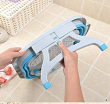 Idromassaggio Plantare, Pediluvio Pieghevole Pediluvio Pieghevole Termale Spa Benessere Leggero salvaspazio Pediluvio,Blue