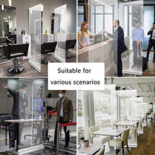 PUB Banner Roll Up Trasparente, Schermo Trasparente Isolamento Anti-Gocciolamento Portatile Pieghevole Retrattile per Bar, Receptionist, Cassiere al Dettaglio