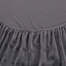 PETCUTE Copridivano Senza Braccioli Elastico copridivano per Divano Letto Senza braccioli Elasticizzato Grigio Scuro