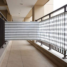 5m Balcone Privacy Schermo Resistente al Calore Recinzione Ombra Copertura Vento Proteggere