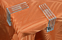 Fermatovaglia (4 pezzi) copertura di plastica trasparente 2 set
