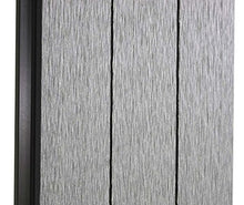 Mendler Frangivento 2X Pannelli Privacy Sarthe WPC Alluminio Premium 375cm Grigio
