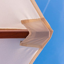 anndora ombrellone 25002, Diametro 2,5 m, Colore: Naturale