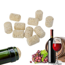 goneryisour - Tappi per bottiglie diritte in legno, tappi per bottiglie di vino, 10 pezzi