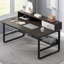 JINPENGRAN Scrivania da Tavolo da scrivania,2,120cm