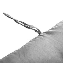 Cuscino Poltrona Sdraio Relax Cuscino Imbottito per Sedia a Sdraio Cuscino Panca 153x53x7cm (Grigio)