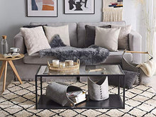 Beliani Cesto Grigio Chiaro Set di 3 SALUR