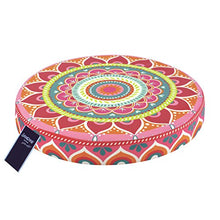 SANDINI Cuscino Mandala - Decorazione per la casa e Il Giardino - 38 x 6 cm