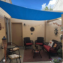 Fablcrew Vela Ombreggiante Tendalino Parasole Anti-ultravioletto Impermeabile e Resistente per Terrazza Balcone Giardino Esterno