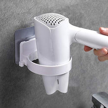 Supporto per asciugacapelli a parete di alta qualità per il bagno, per asciugacapelli e 2 pezzi
