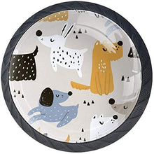 Trendy Scandinavian Pomelli per Porta Set di 4 Pomelli per Mobili Manopole per Cassetti Cucina Armadio Vetro