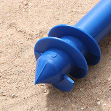 Yardwe 1 Pc Robusto Ombrello di Ancoraggio per Sabbia Supporto per Ombrellone Resistente E Facile da Usare Supporto per Ombrellone Picco per Ombrellone da Giardino Esterno