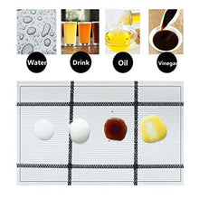 Traann Plastic Table Covers Wipe Clean,Square Wipe Clean Tablecloth Vinyl PVC Desk cloth-140 * 200_D