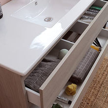 Kiamami Valentina MOBILE BAGNO SOSPESO CON LAVABO INTEGRATO E SPECCHIO 120 CM | BERLIN