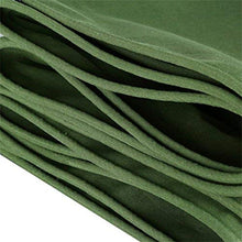 ZZTX Tenda a baldacchino in Tela Cerata Impermeabile Telo da Terra ArmyGreen per Esterni - 100% Impermeabile e protetto dai Raggi UV - 550 g/m & sup2; - Spessore 0,85 mm